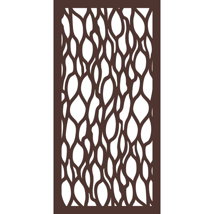 Outdeco Ft H X Ft W Leafstream Fence Panel Wayfair